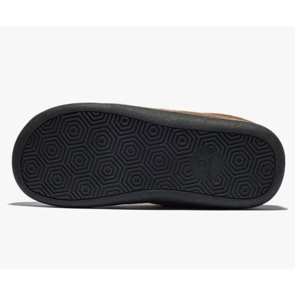 Mens Warm Slip On Sz 47/48 Lined Outdoor Indoor Slipper Memory Foam Suede Plush - Picture 4 of 9